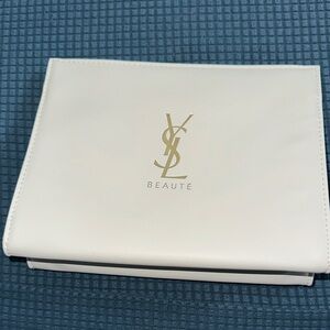 YSL Beauté White Pouch